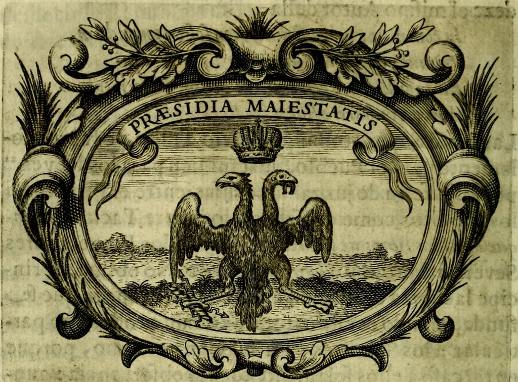 An illustration from Idea de un principe politico christiano : rapresentada en cien empresas, 1642, leaf 167