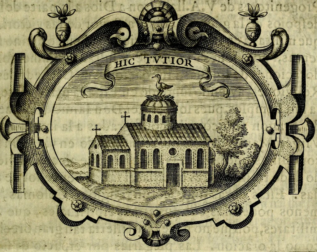 An illustration from Idea de un principe politico christiano : rapresentada en cien empresas, 1642, leaf 190