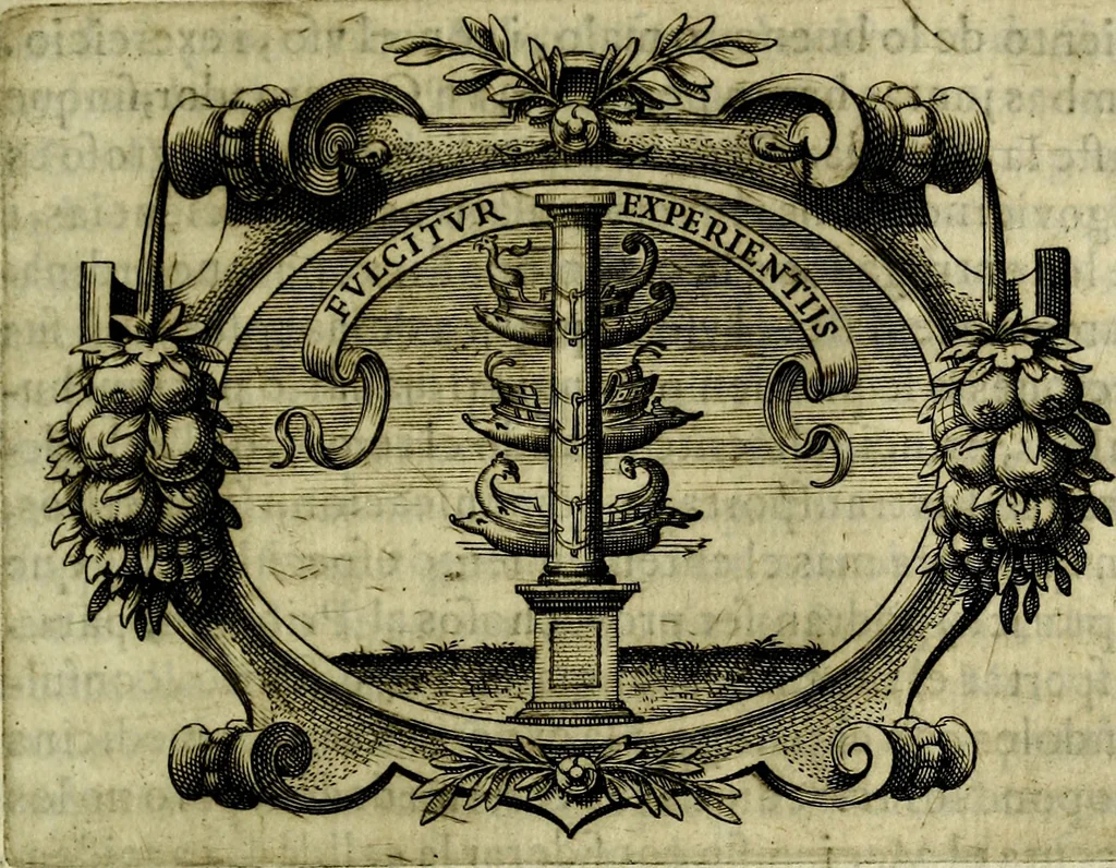 An illustration from Idea de un principe politico christiano : rapresentada en cien empresas, 1642, leaf 218