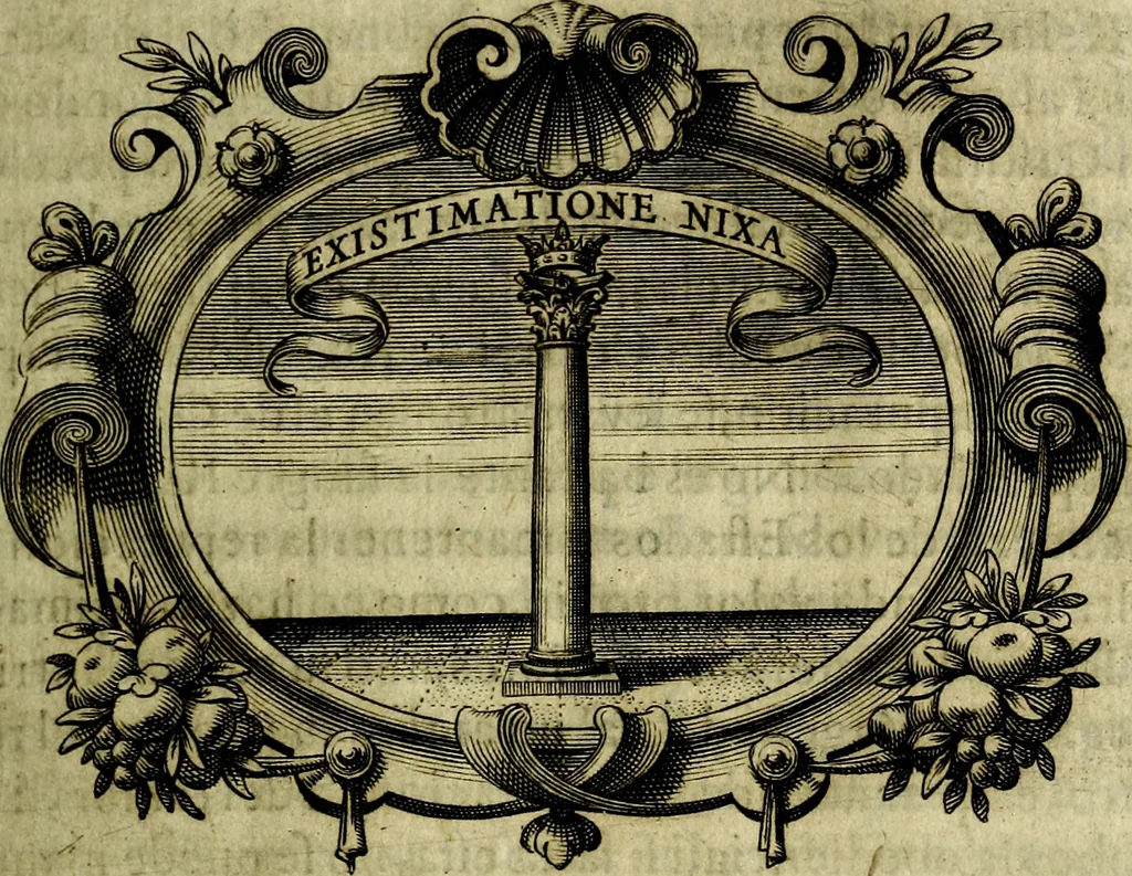 An illustration from Idea de un principe politico christiano : rapresentada en cien empresas, 1642, leaf 228