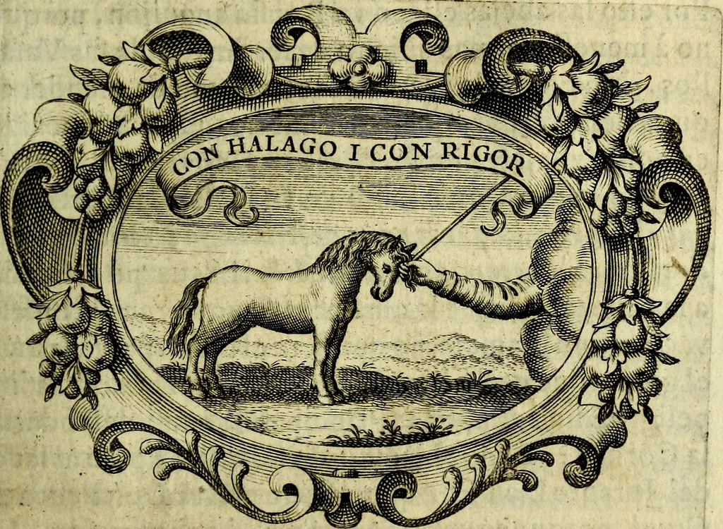 An illustration from Idea de un principe politico christiano : rapresentada en cien empresas, 1642, leaf 272
