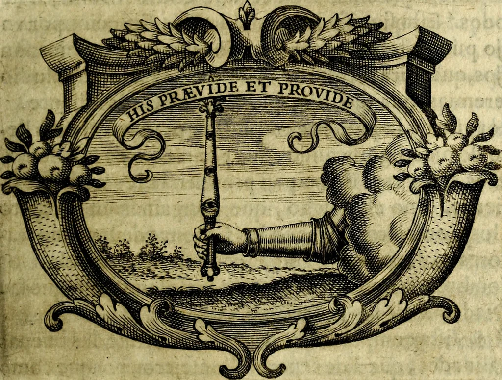 An illustration from Idea de un principe politico christiano : rapresentada en cien empresas, 1642, leaf 416