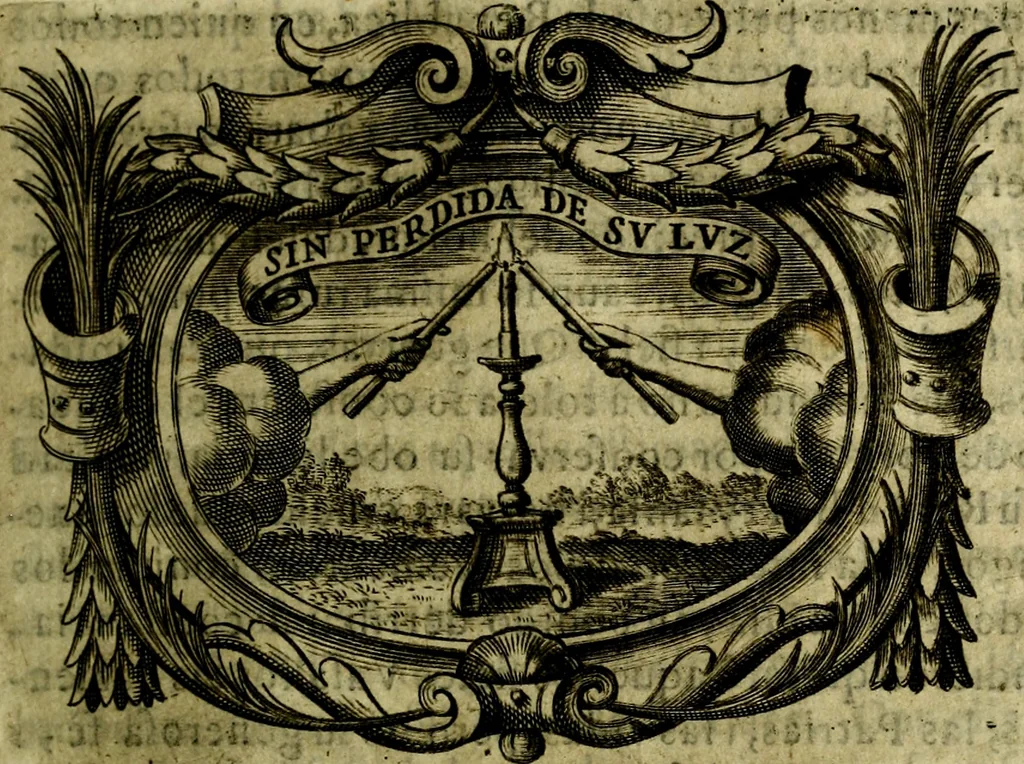 An illustration from Idea de un principe politico christiano : rapresentada en cien empresas, 1642, leaf 446
