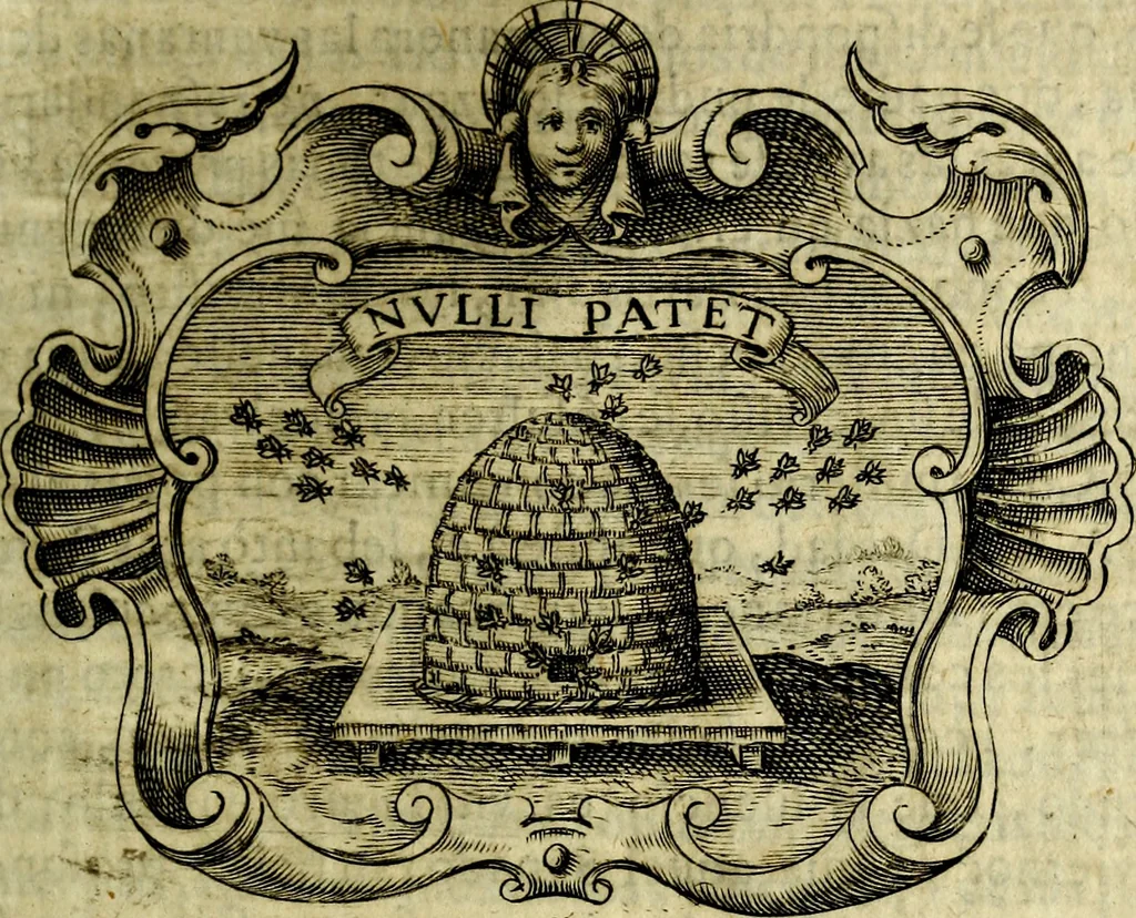 An illustration from Idea de un principe politico christiano : rapresentada en cien empresas, 1642, leaf 492