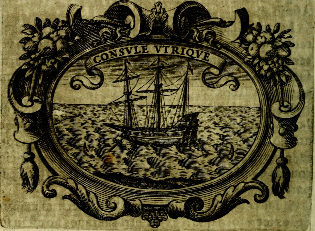 An illustration from Idea de un principe politico christiano : rapresentada en cien empresas, 1642, leaf 499