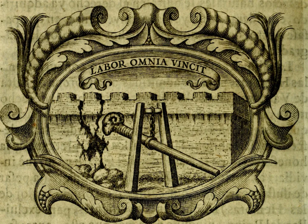 An illustration from Idea de un principe politico christiano : rapresentada en cien empresas, 1642, leaf 563