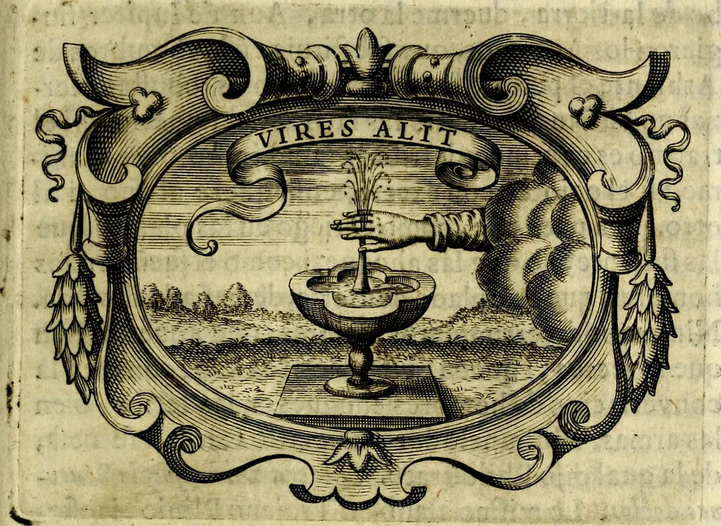 An illustration from Idea de un principe politico christiano : rapresentada en cien empresas, 1642, leaf 570
