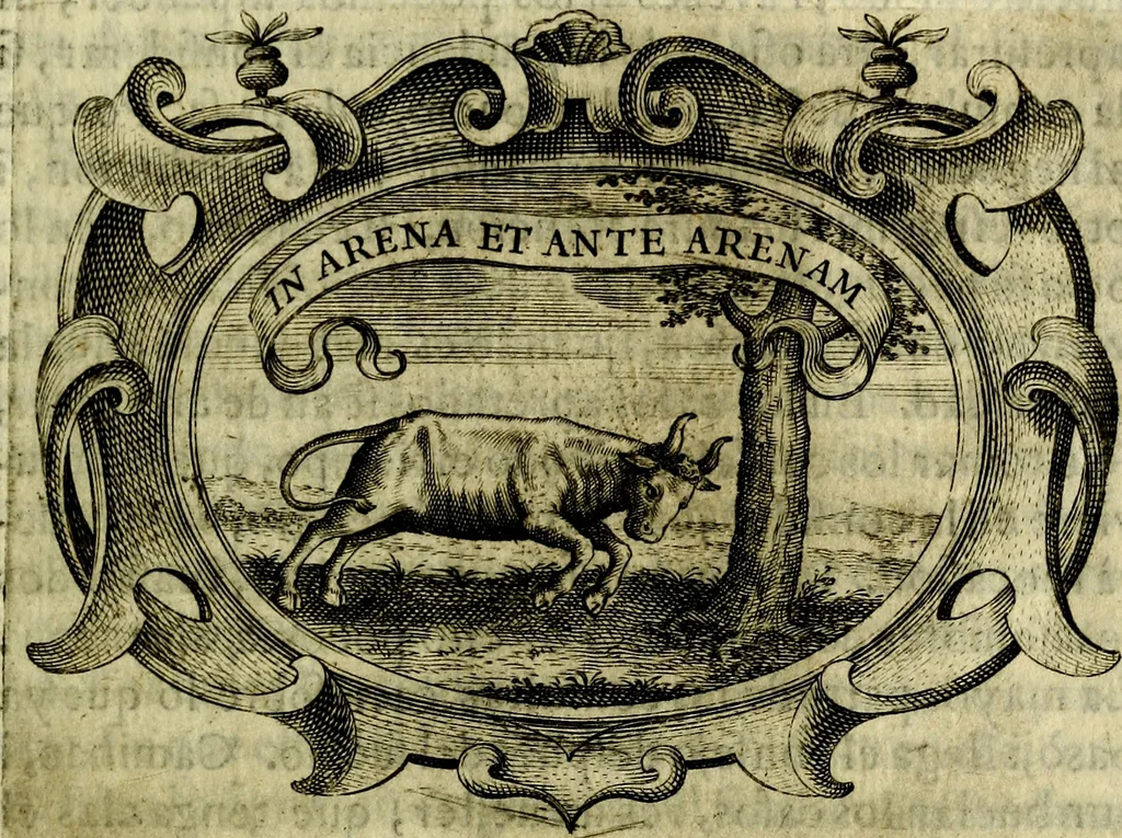 An illustration from Idea de un principe politico christiano : rapresentada en cien empresas, 1642, leaf 618