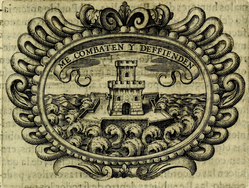 An illustration from Idea de un principe politico christiano : rapresentada en cien empresas, 1642, leaf 648