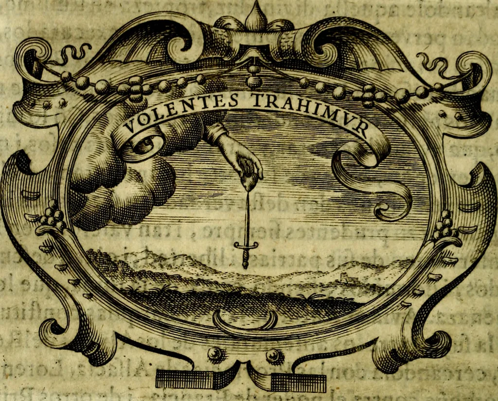 An illustration from Idea de un principe politico christiano : rapresentada en cien empresas, 1642, leaf 675