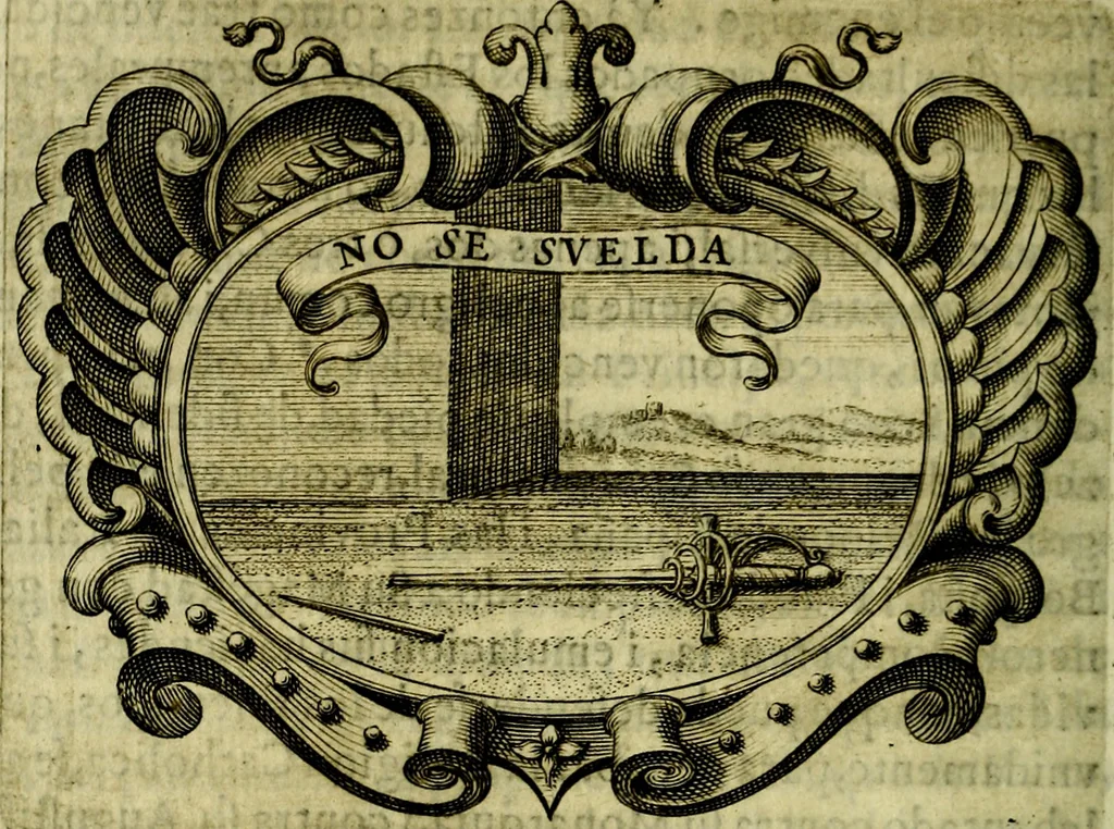 An illustration from Idea de un principe politico christiano : rapresentada en cien empresas, 1642, leaf 691