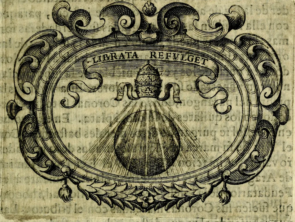 An illustration from Idea de un principe politico christiano : rapresentada en cien empresas, 1642, leaf 708