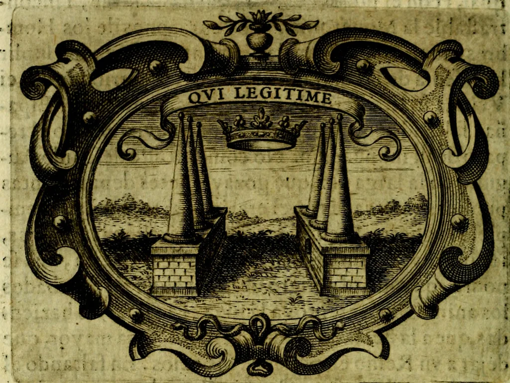 An illustration from Idea de un principe politico christiano : rapresentada en cien empresas, 1642, leaf 751