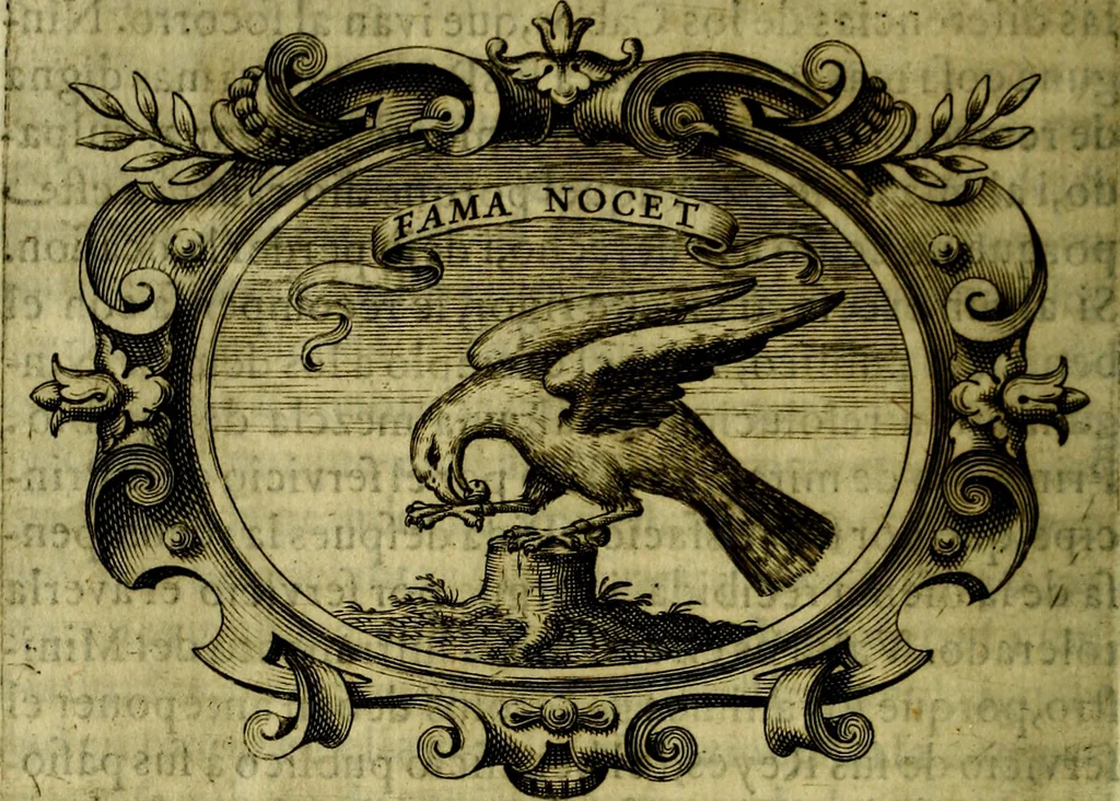 An illustration from Idea de un principe politico christiano : rapresentada en cien empresas, 1642, leaf 87