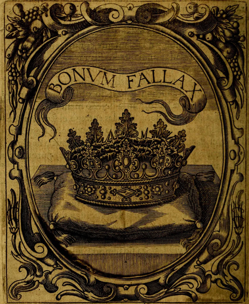 An illustration from Idea de un principe politico christiano, representada en cien empresas : dedicada al principe de las Españas nuestro señor, 1655, leaf 161