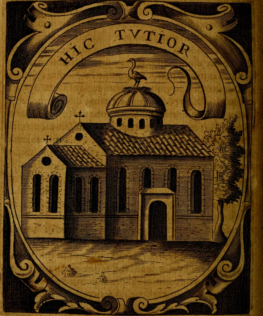 An illustration from Idea de un principe politico christiano, representada en cien empresas : dedicada al principe de las Españas nuestro señor, 1655, leaf 205