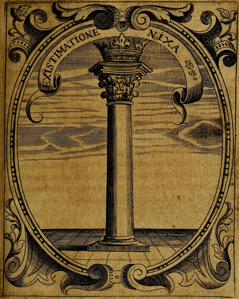 An illustration from Idea de un principe politico christiano, representada en cien empresas : dedicada al principe de las Españas nuestro señor, 1655, leaf 246