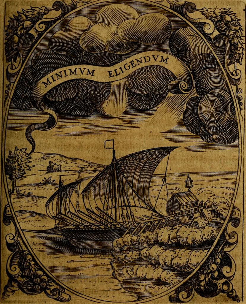 An illustration from Idea de un principe politico christiano, representada en cien empresas : dedicada al principe de las Españas nuestro señor, 1655, leaf 286