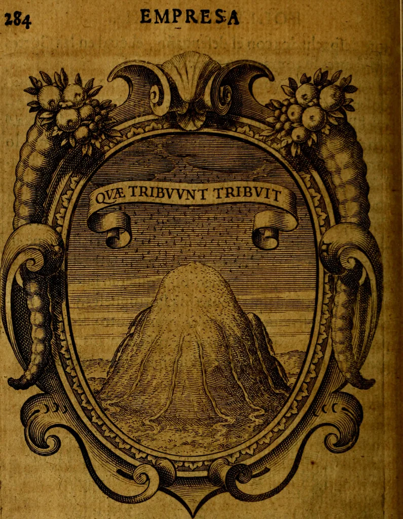 An illustration from Idea de un principe politico christiano, representada en cien empresas : dedicada al principe de las Españas nuestro señor, 1655, leaf 309