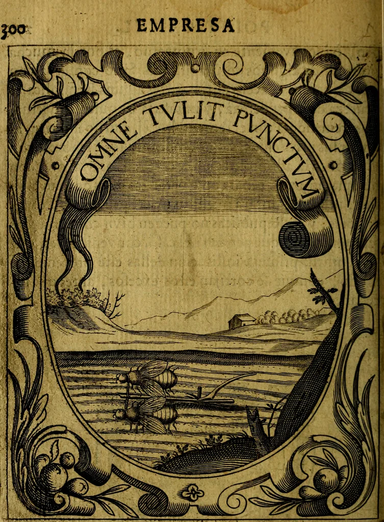 An illustration from Idea de un principe politico christiano, representada en cien empresas : dedicada al principe de las Españas nuestro señor, 1655, leaf 325