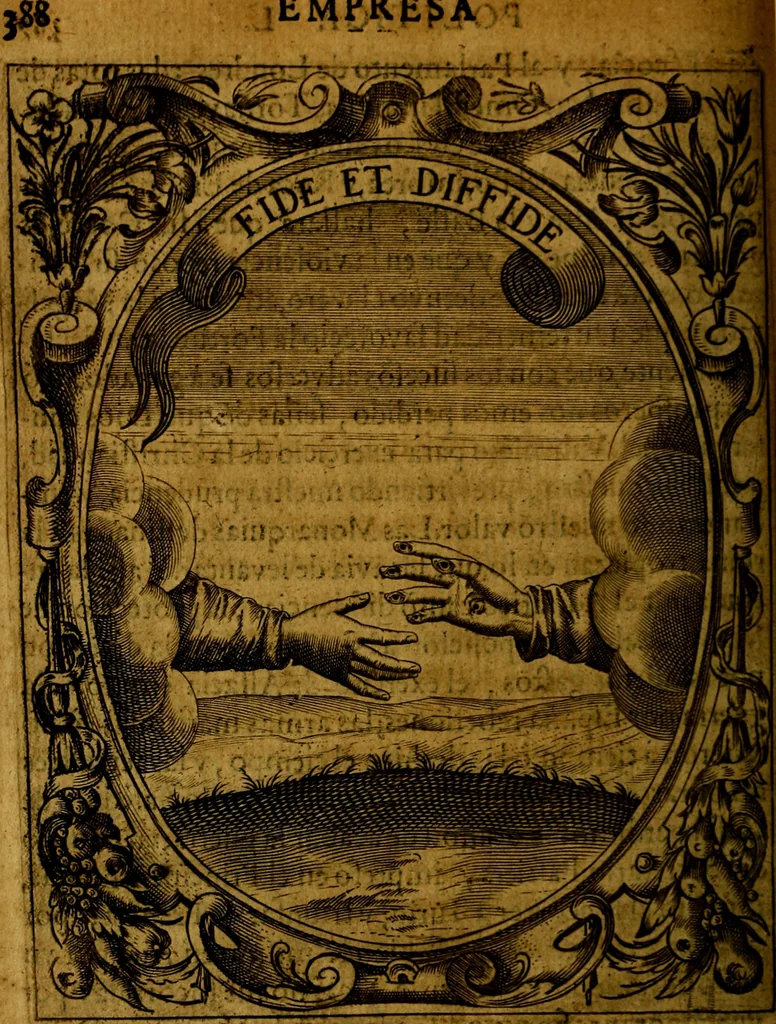 An illustration from Idea de un principe politico christiano, representada en cien empresas : dedicada al principe de las Españas nuestro señor, 1655, leaf 413