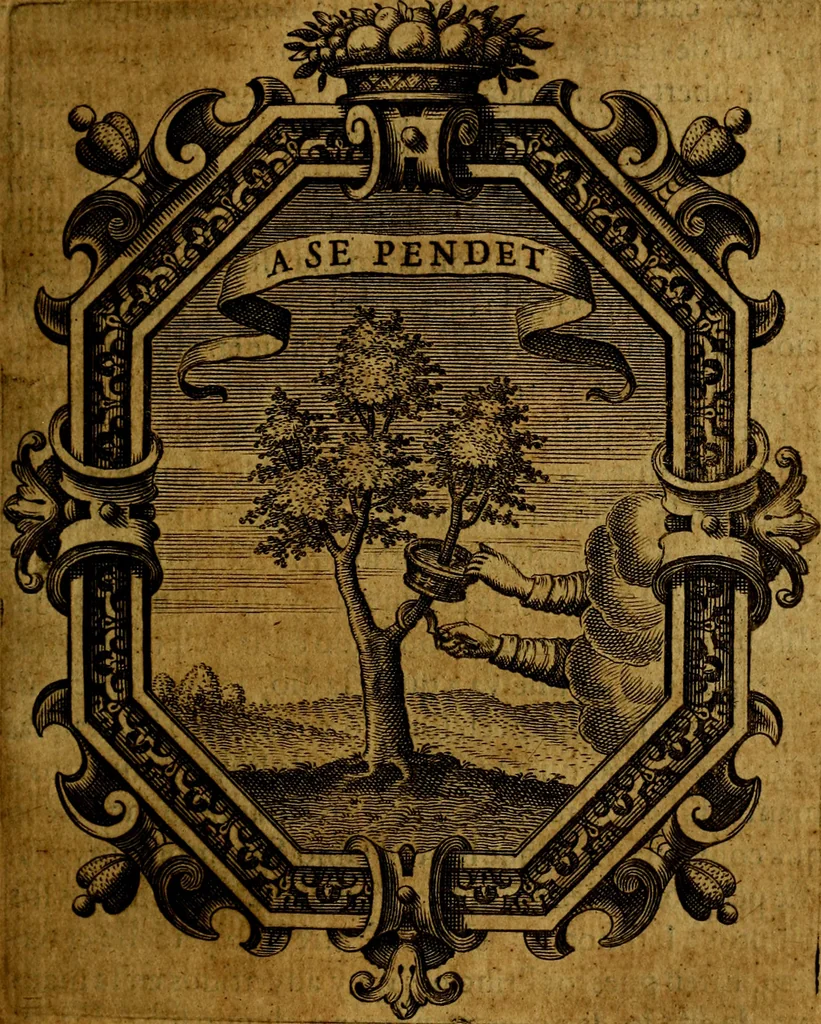 An illustration from Idea de un principe politico christiano, representada en cien empresas : dedicada al principe de las Españas nuestro señor, 1655, leaf 438