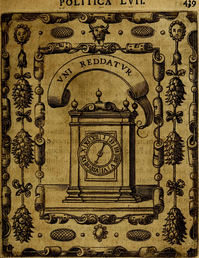 An illustration from Idea de un principe politico christiano, representada en cien empresas : dedicada al principe de las Españas nuestro señor, 1655, leaf 464