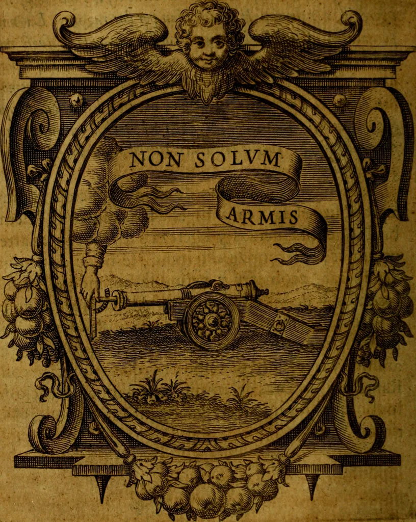 An illustration from Idea de un principe politico christiano, representada en cien empresas : dedicada al principe de las Españas nuestro señor, 1655, leaf 49