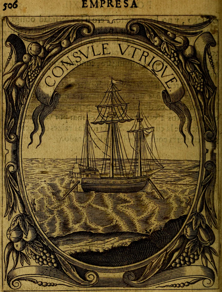 An illustration from Idea de un principe politico christiano, representada en cien empresas : dedicada al principe de las Españas nuestro señor, 1655, leaf 531