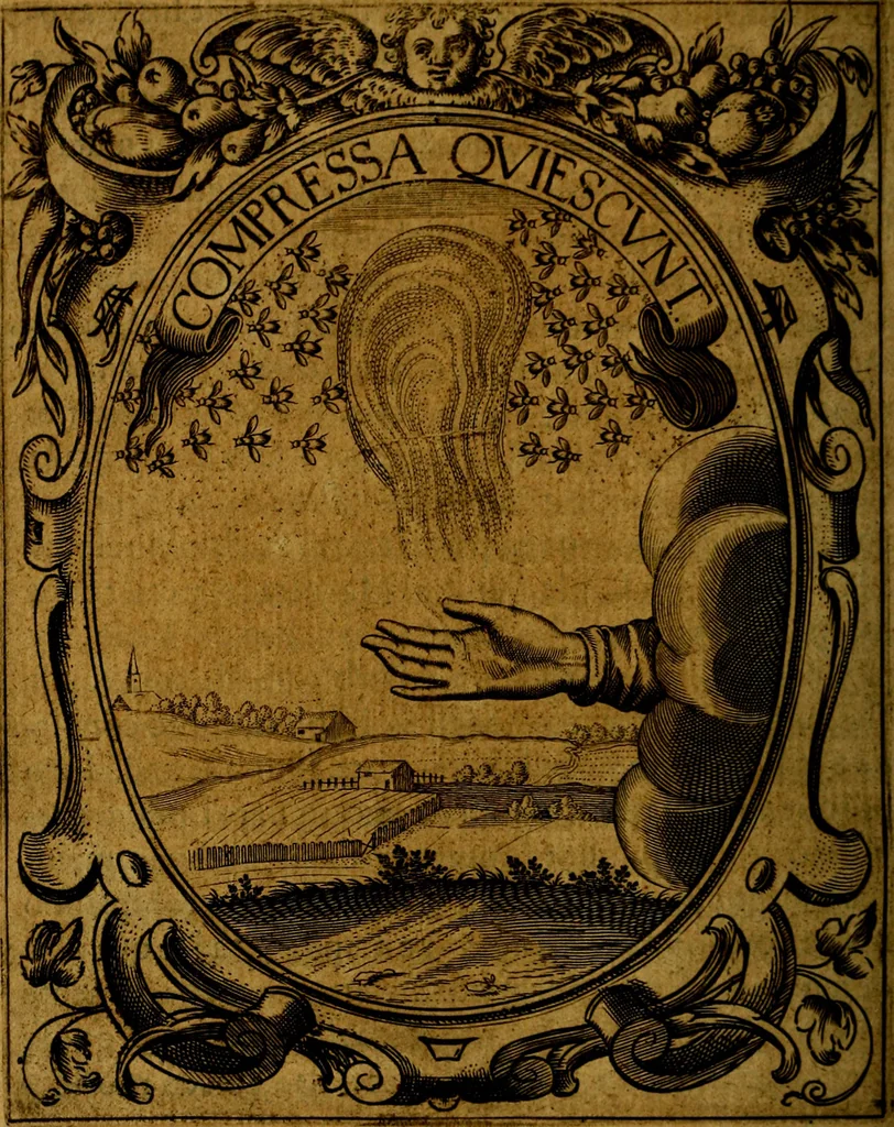 An illustration from Idea de un principe politico christiano, representada en cien empresas : dedicada al principe de las Españas nuestro señor, 1655, leaf 611