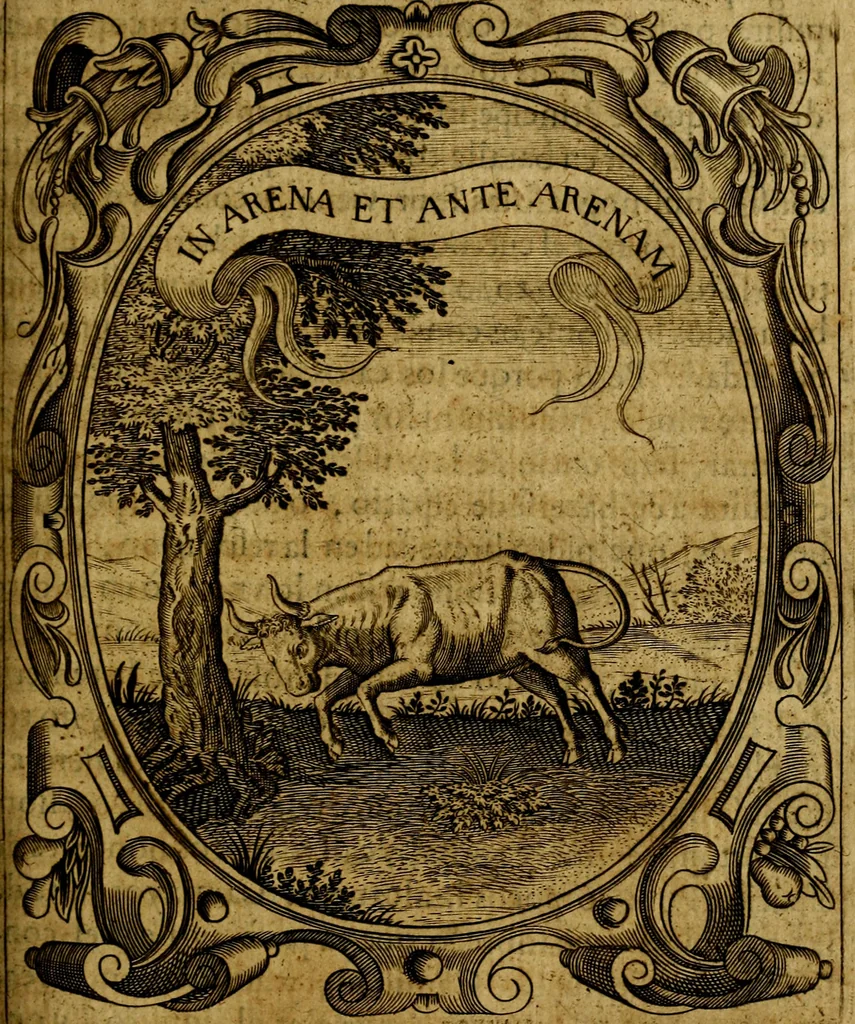 An illustration from Idea de un principe politico christiano, representada en cien empresas : dedicada al principe de las Españas nuestro señor, 1655, leaf 656