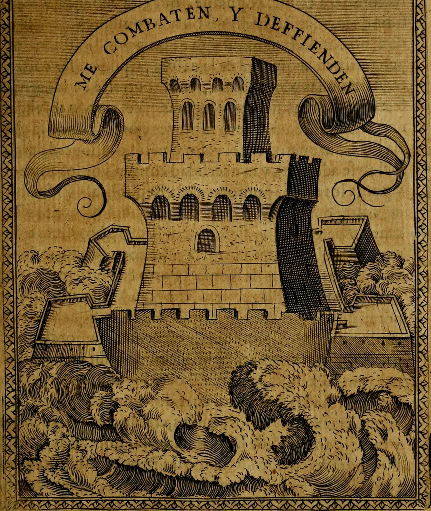 An illustration from Idea de un principe politico christiano, representada en cien empresas : dedicada al principe de las Españas nuestro señor, 1655, leaf 686