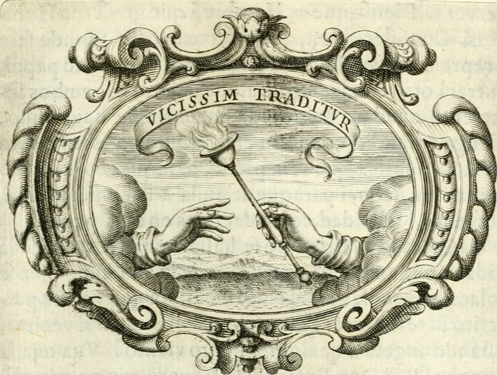 An illustration from Idea de vn principe politico christiano, rapresentada en cien empresas, 1642, leaf 146