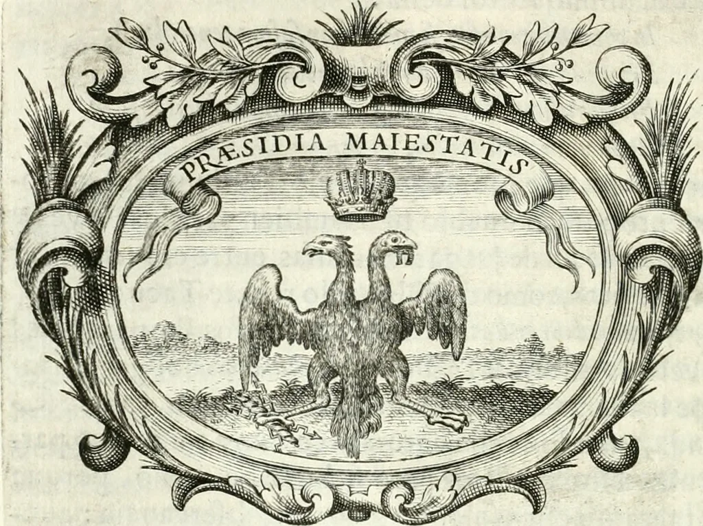 An illustration from Idea de vn principe politico christiano, rapresentada en cien empresas, 1642, leaf 169