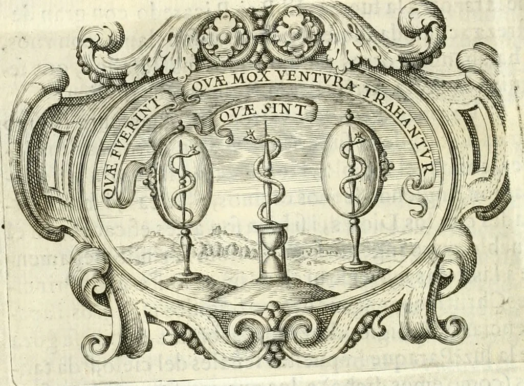 An illustration from Idea de vn principe politico christiano, rapresentada en cien empresas, 1642, leaf 209