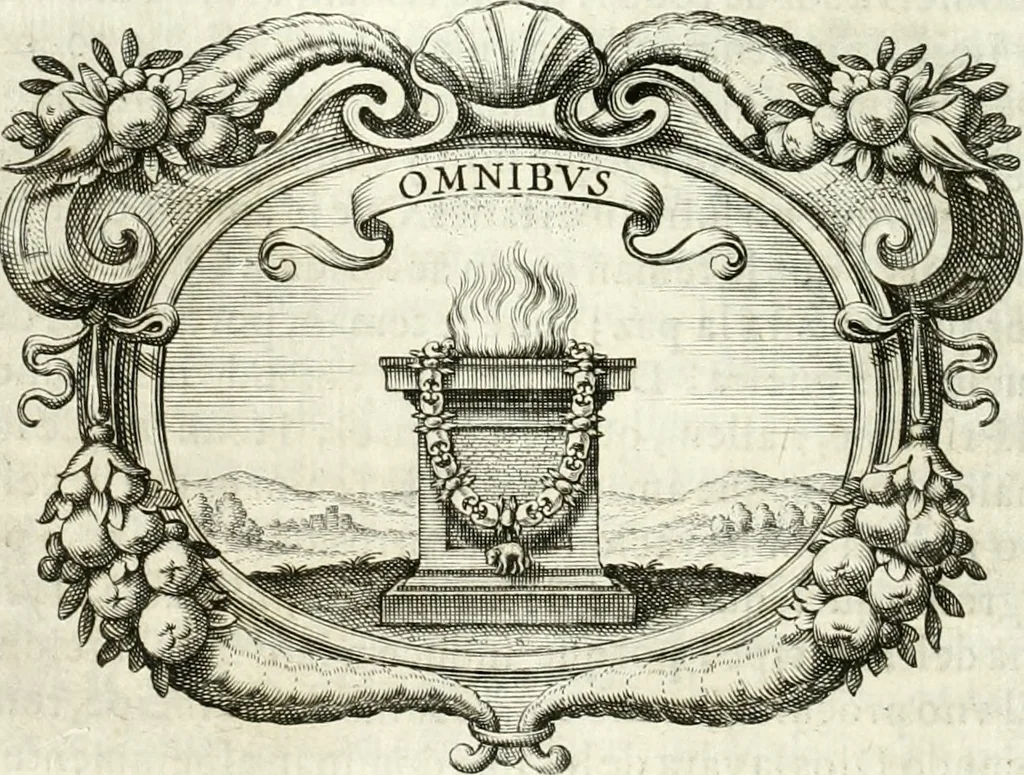 An illustration from Idea de vn principe politico christiano, rapresentada en cien empresas, 1642, leaf 281