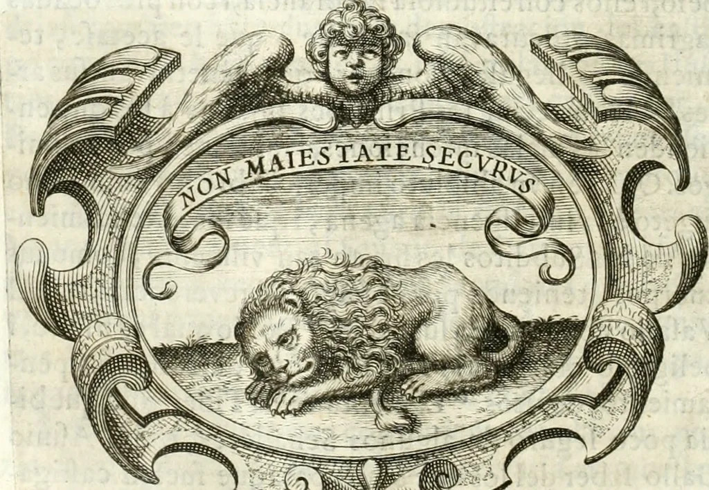 An illustration from Idea de vn principe politico christiano, rapresentada en cien empresas, 1642, leaf 321