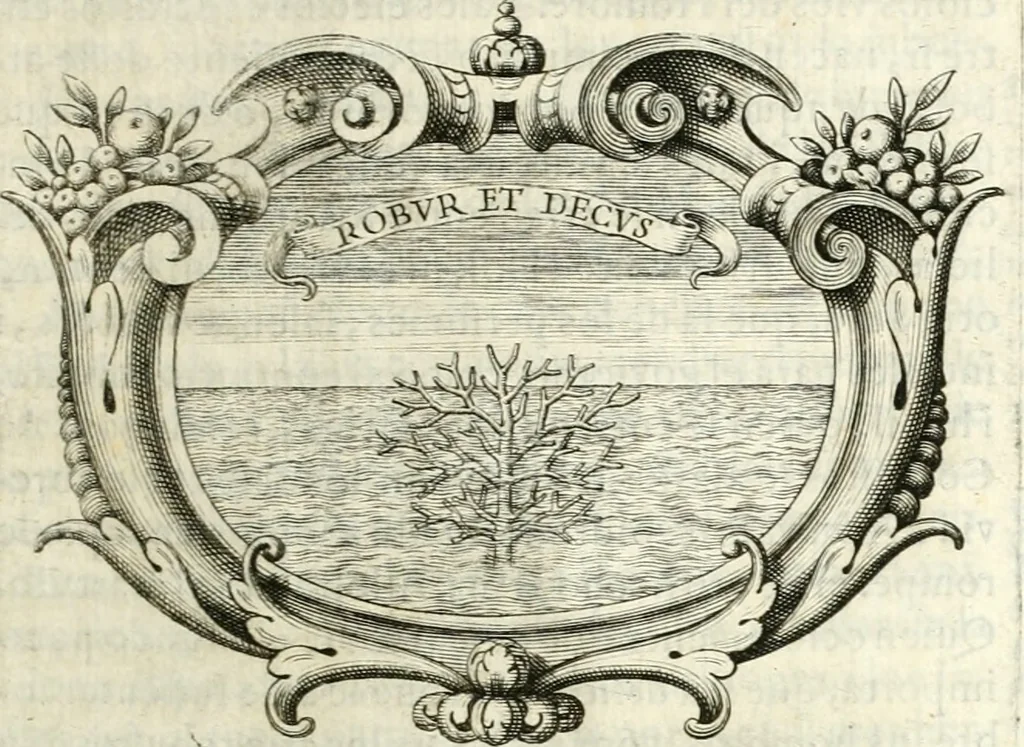 An illustration from Idea de vn principe politico christiano, rapresentada en cien empresas, 1642, leaf 40