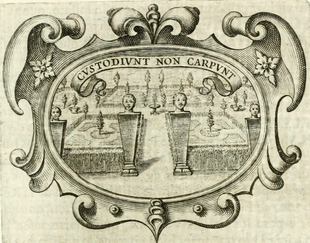 An illustration from Idea de vn principe politico christiano, rapresentada en cien empresas, 1642, leaf 406