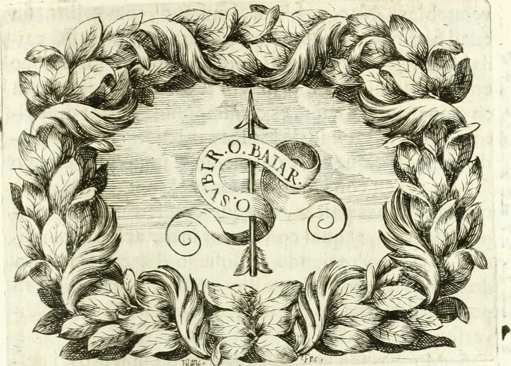 An illustration from Idea de vn principe politico christiano, rapresentada en cien empresas, 1642, leaf 476