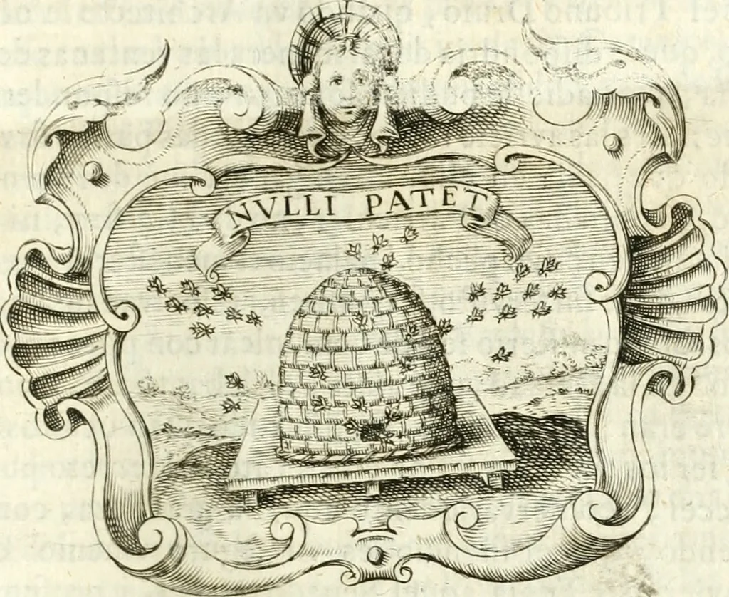 An illustration from Idea de vn principe politico christiano, rapresentada en cien empresas, 1642, leaf 494