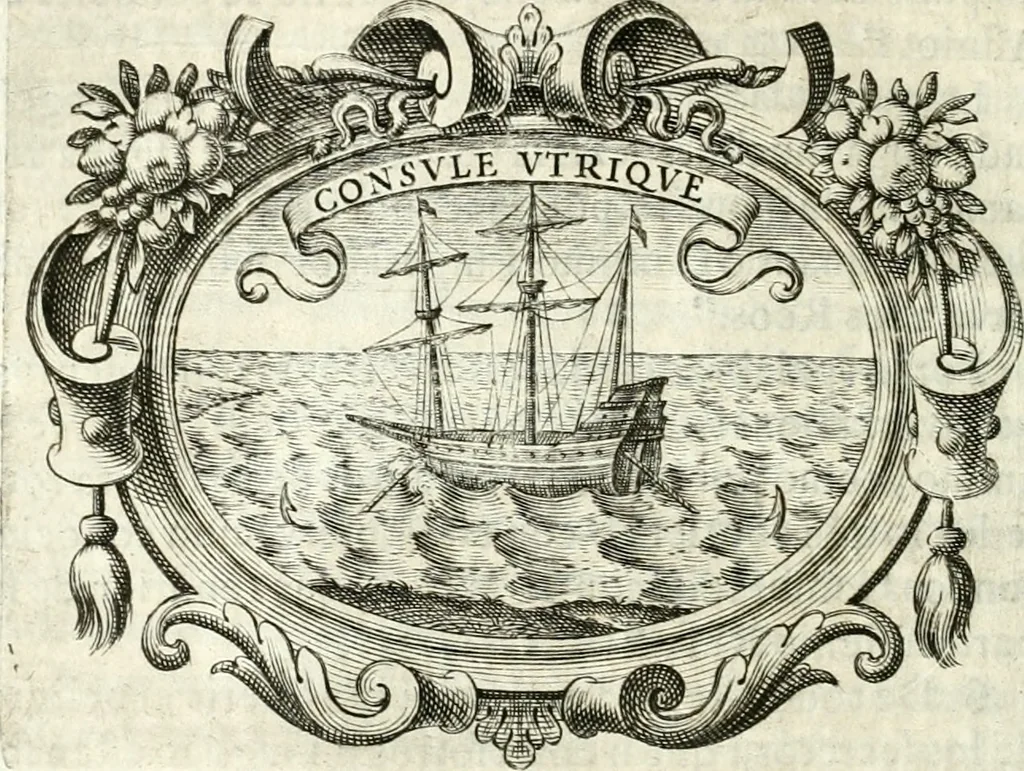 An illustration from Idea de vn principe politico christiano, rapresentada en cien empresas, 1642, leaf 501