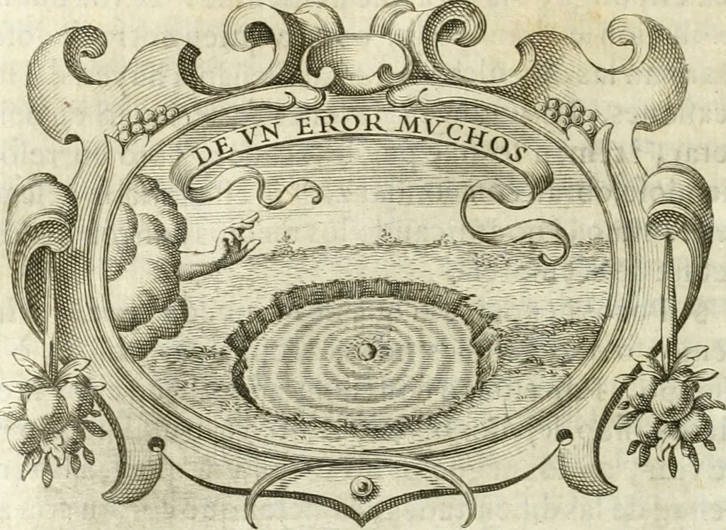 An illustration from Idea de vn principe politico christiano, rapresentada en cien empresas, 1642, leaf 511