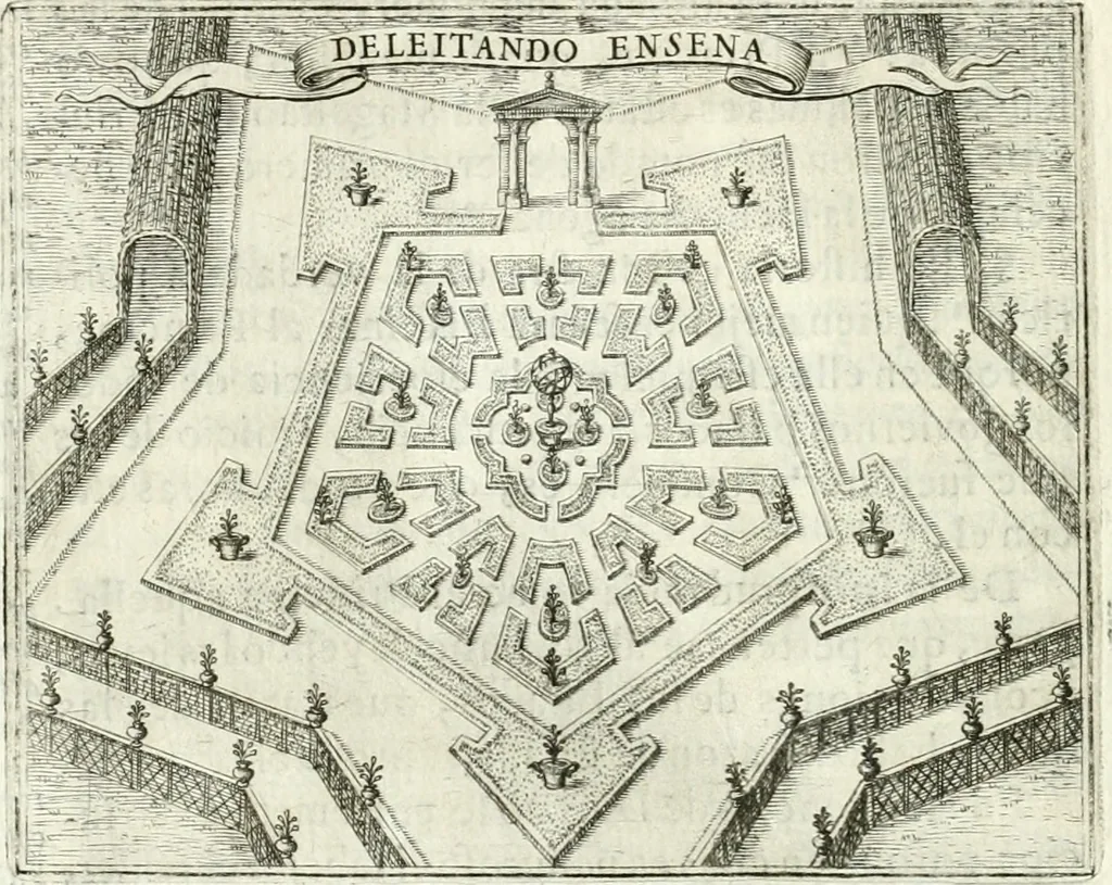 An illustration from Idea de vn principe politico christiano, rapresentada en cien empresas, 1642, leaf 55