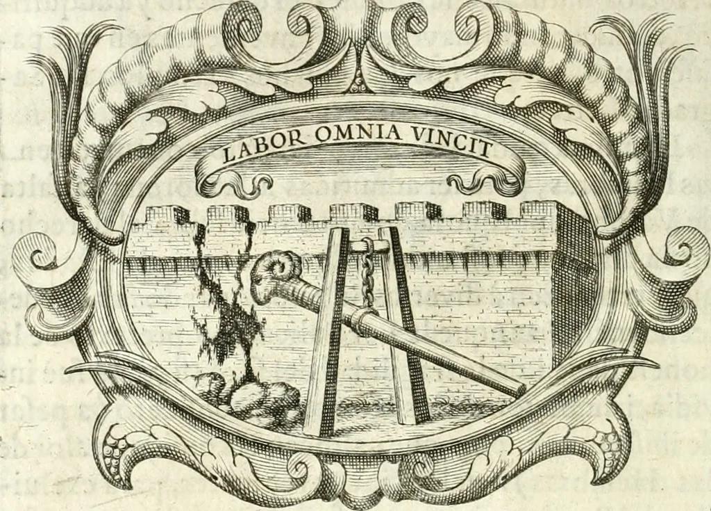 An illustration from Idea de vn principe politico christiano, rapresentada en cien empresas, 1642, leaf 565