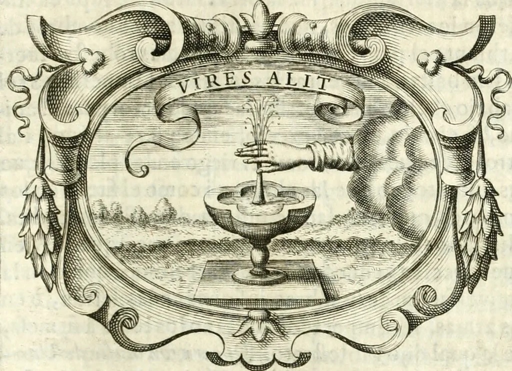 An illustration from Idea de vn principe politico christiano, rapresentada en cien empresas, 1642, leaf 572