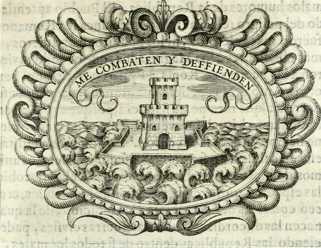 An illustration from Idea de vn principe politico christiano, rapresentada en cien empresas, 1642, leaf 650