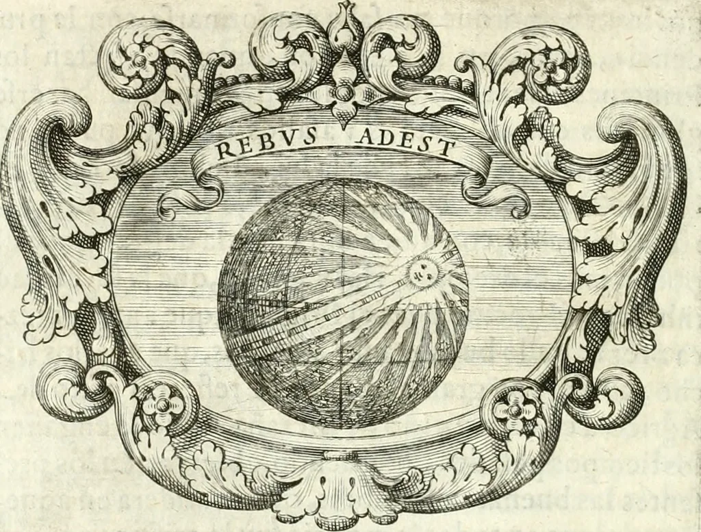 An illustration from Idea de vn principe politico christiano, rapresentada en cien empresas, 1642, leaf 665