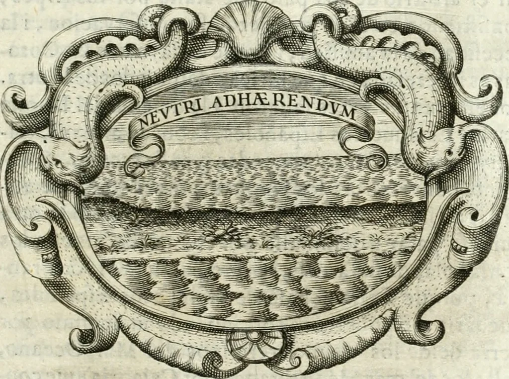 An illustration from Idea de vn principe politico christiano, rapresentada en cien empresas, 1642, leaf 718