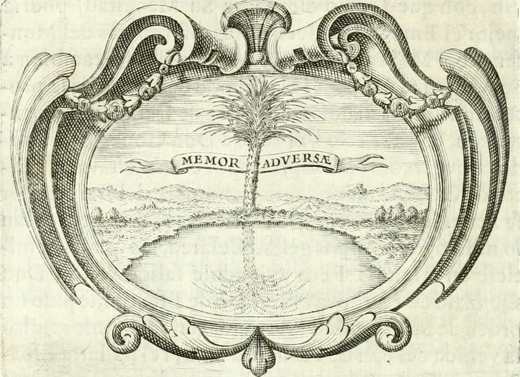 An illustration from Idea de vn principe politico christiano, rapresentada en cien empresas, 1642, leaf 729